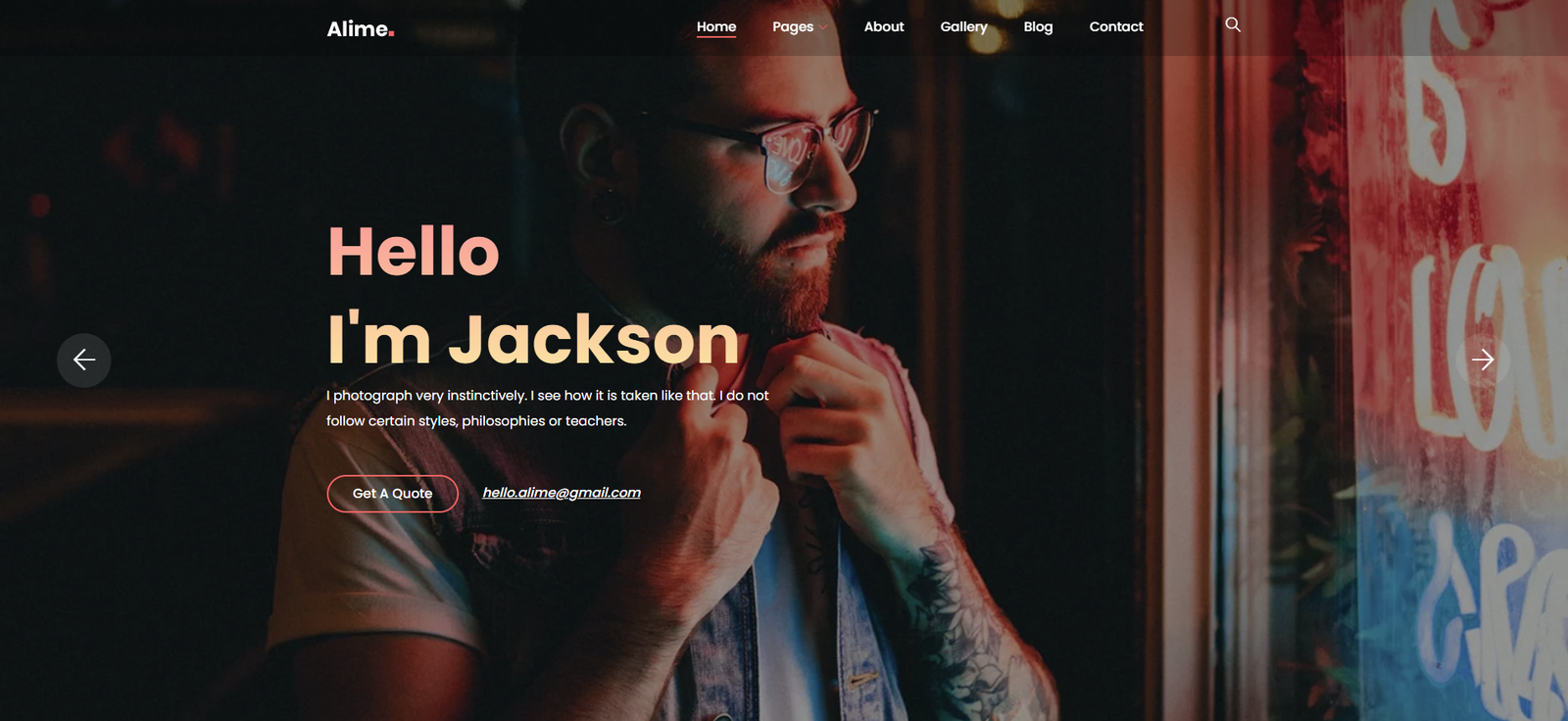 Photography Theme 1