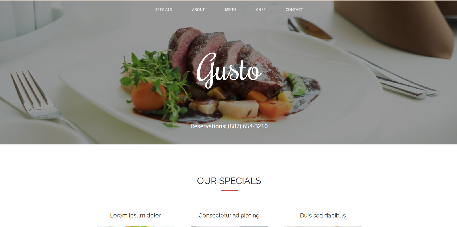 Restaurant Theme 25