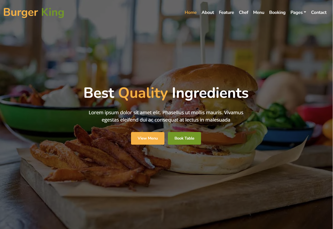 Restaurant Theme 3
