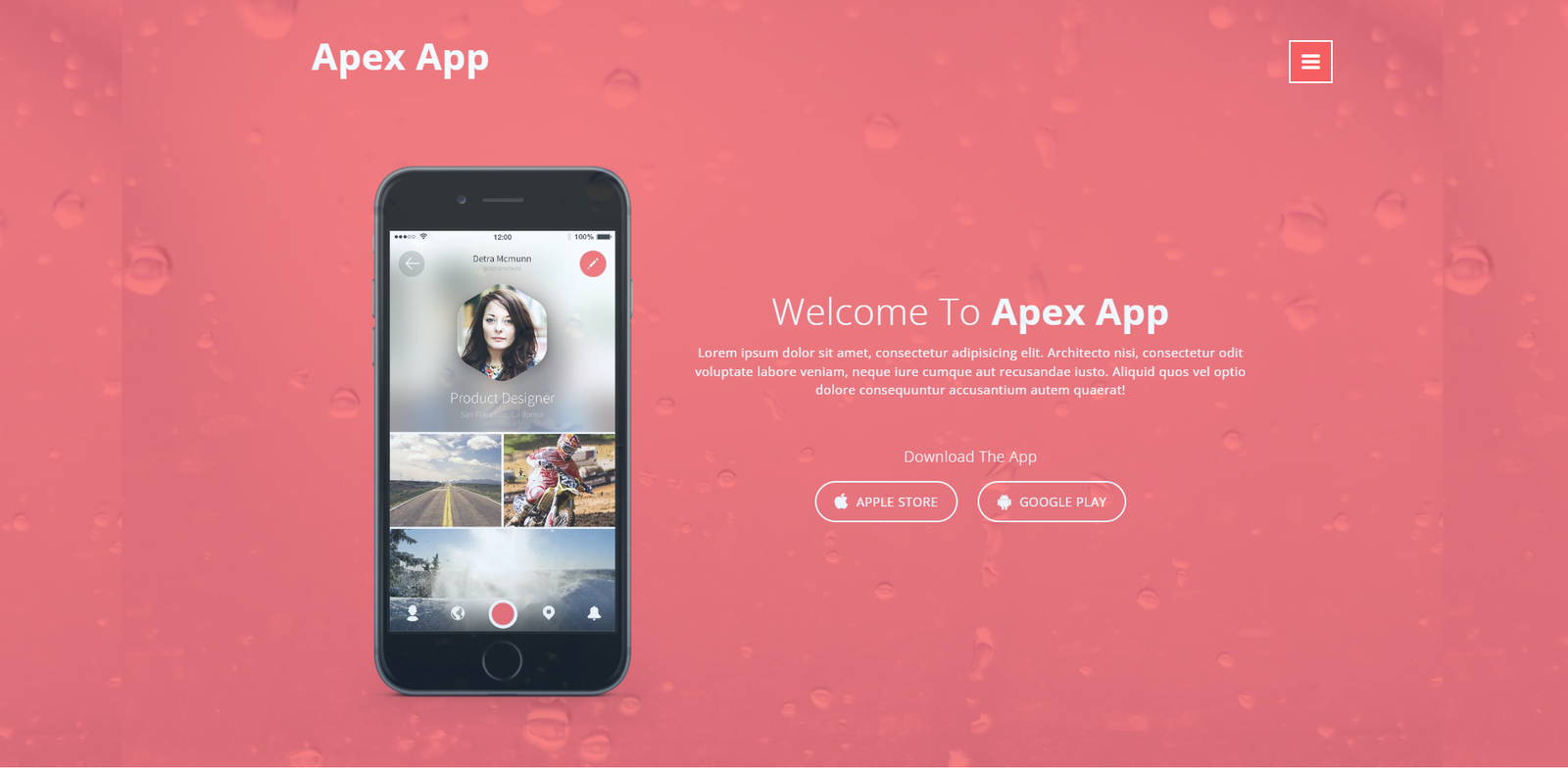 Web App Theme 1