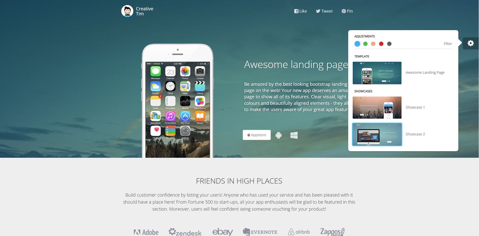 Web App Theme 10